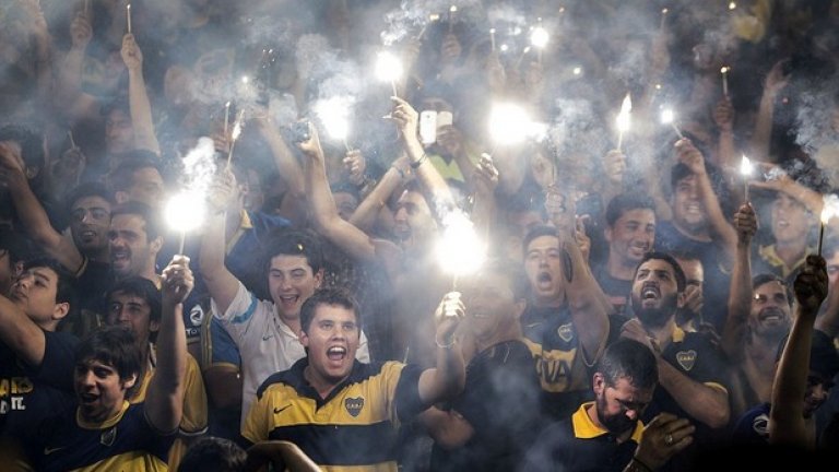 Бока - Ривър: На терена скука, на трибуните - неописуемо