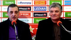 Димитър Борисов (вляво) отказал да строи стадион на друго място освен Борисовата градина