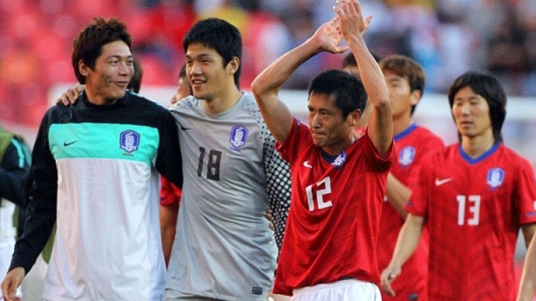 Отборът на Корея е първият победител на световното първенство в Южна Африка