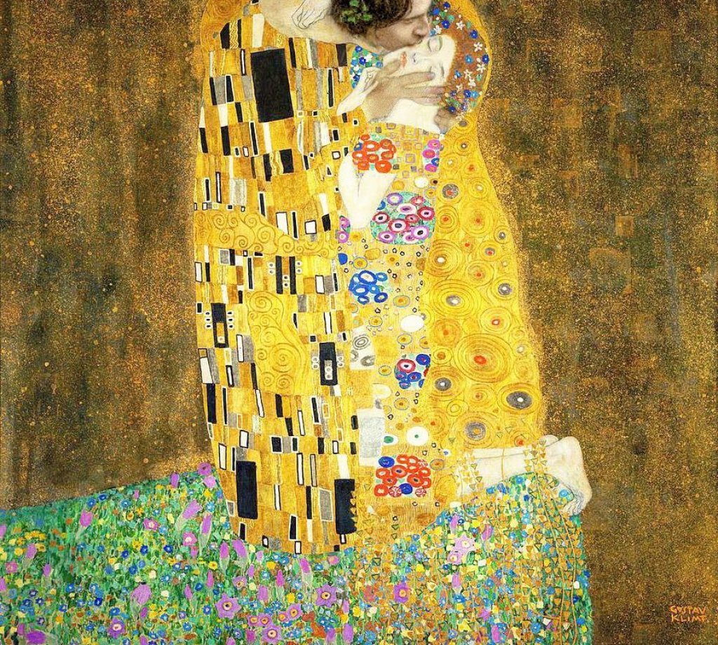 Густав Климт, \"Целувката\" (1907-1908)