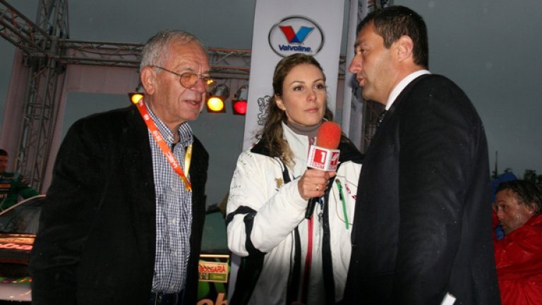 Шефът на БФАС Георги Янакиев и Министърът на спорта Свилен Нейков