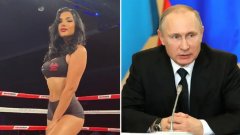 Ринг-момиче поиска да нокаутира Путин