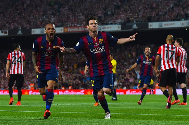 3. Лионел Меси (Барселона) – спечели Шампионската лига, подели наградата за най-добър реализатор в турнира с Неймар и Кристиано Роналдо и направи требъл с Барса.