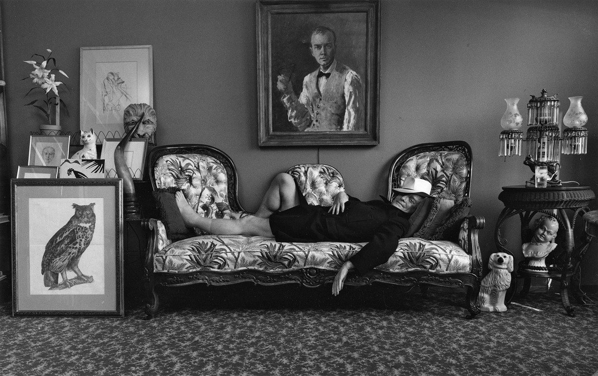 Арнолд Нюман © Труман Капоти, Ню Йорк, 1977