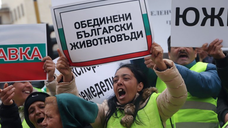 Сблъсъци пред Министерски съвет заради земеделския протест