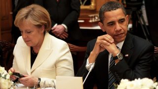 German chancellor Angela Merkel