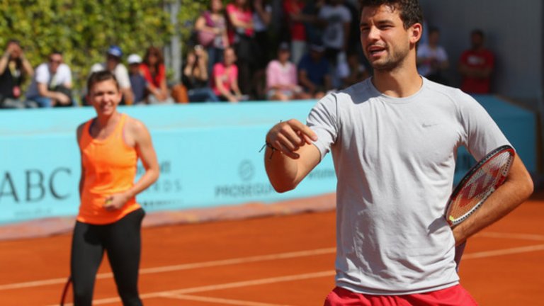 Григор и Халеп са приятели от много време.