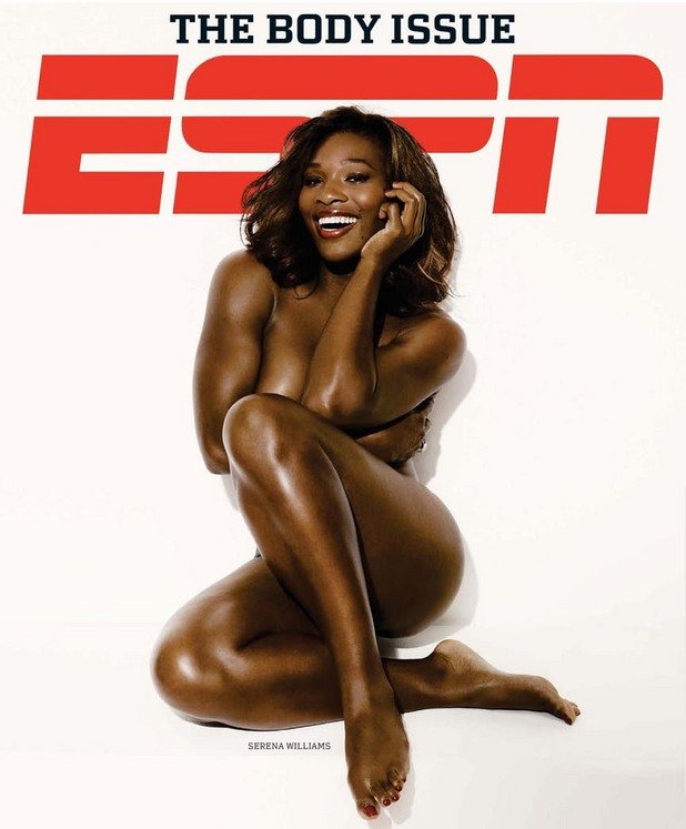 10. Серина Уилямс – ESPN Body Issue 2009 г.