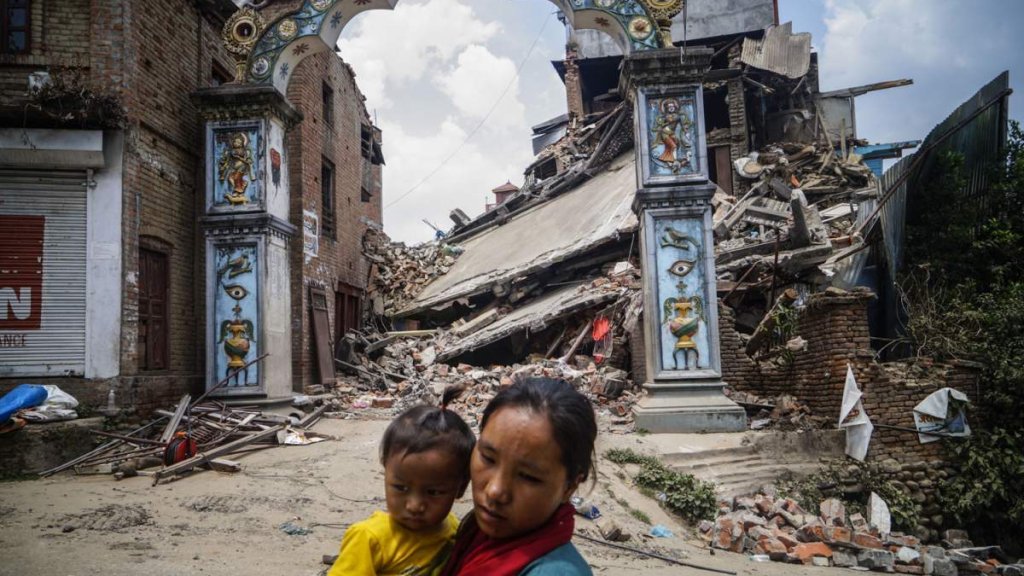 Aftermath of Earthquake in Nepal