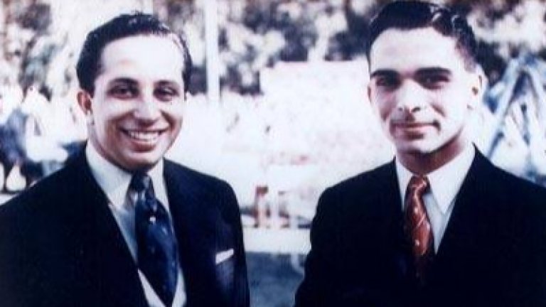 Братовчедите Фейсал(вляво) и Хусайн (вдясно)