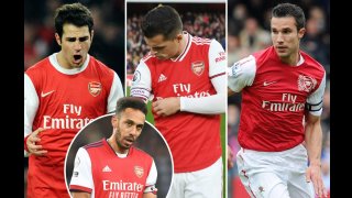 Проклятието на капитаните в Арсенал - Обамеянг е само последната жертва