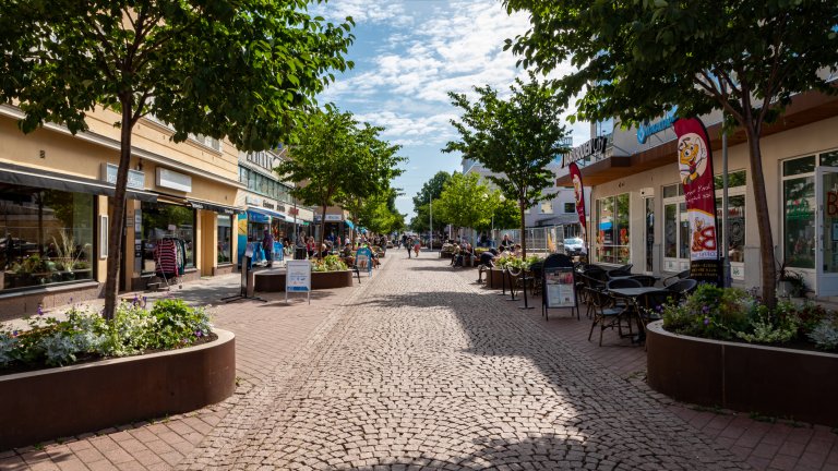 Столицата Мариехамн - тиха и спокойна.