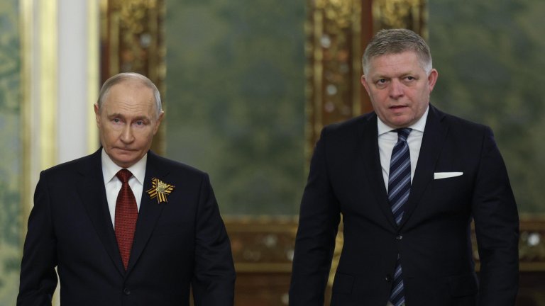 Словашкият премиер Роберт Фицо е на пoсещение в Москва