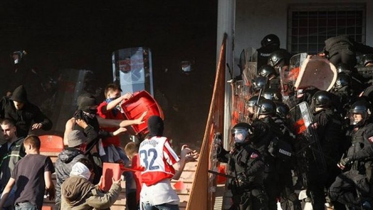 10 за боя, 0 за футбола на Звезда - Партизан