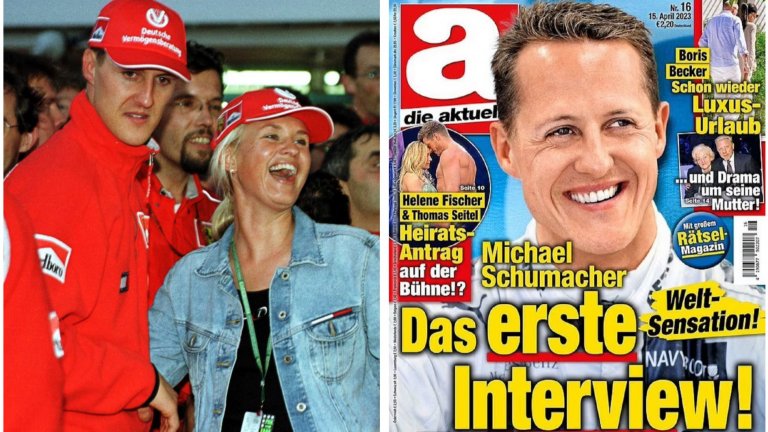 Повече от фейк нюз: Списанието, което преди 9 г. излъга за събуждането на Шумахер, сега излезе с фалшиво интервю