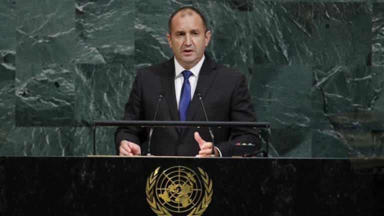 Румен Радев пред ООН: България осъжда ядрените тестове на Северна Корея