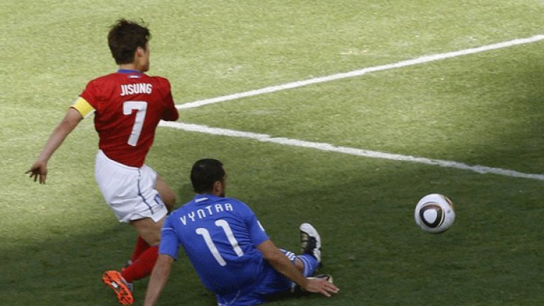 Лукаш Винтра бе длъжник на отбора си срещу Южна Корея