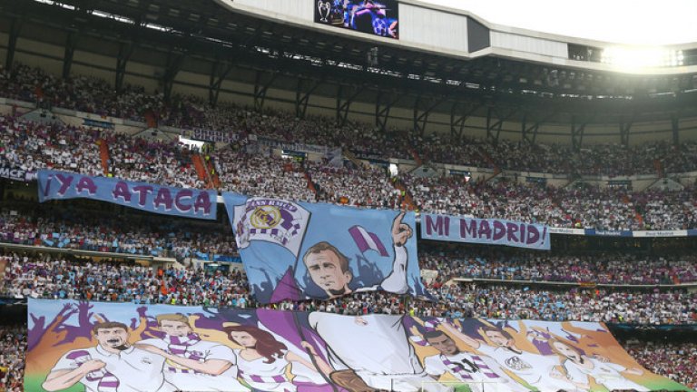 На Реал не помогна надъхващата хореография с Алфредо ди Стефано, който сочеше пътя към финала.