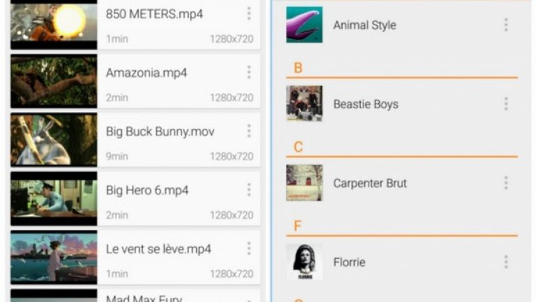 VLC
Може би ползвате лекия и многофункционален медия плейър на компютъра си. Е, VLC вече го има и за Android и е способен да възпроизведе почти всеки видео или аудио формат, който му подхвърлите. Плейърът се справя отлично и с локални файлове на картата на телефона и с онлайн стриймове. Още повече – не само е безплатен, но и няма да видите в него нито реклами, нито платени функции или каквито и да било други досади.