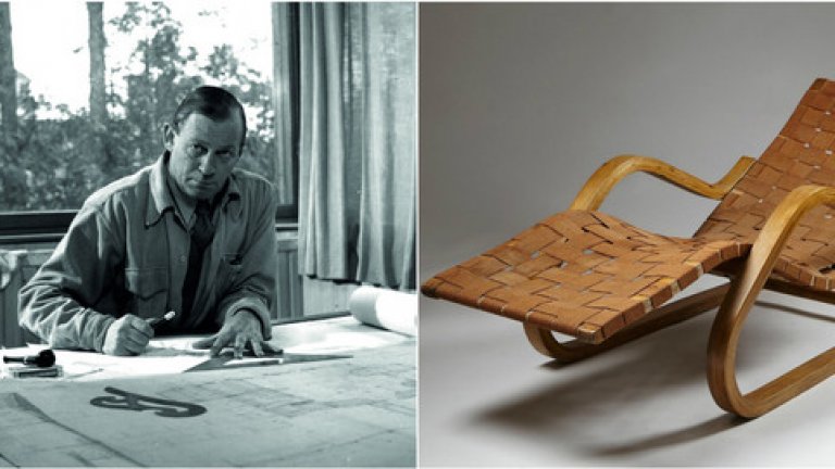 Алвар Аалто

Финландският архитект и дизайнер на мебели Хуго Алвар Хенрик Аалто (Hugo Alvar Henrik Aalto) е роден през 1898-та. Той е наричан "баща на модернизма". Работи във Финландия, Швеция,САЩ. Рботите му изразяват началата на функционализма и организационната архитектура, но включват и елементи от националните традиции.

На снимката: Модел на лежанка No24 (Lounge Chair No 24)