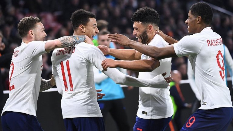 Джеси Лингард (Манчестър Юнайтед) - нападател
Джеси изигра сезона на живота си и се превърна във важна част от Манчестър Юнайтед. Със Стърлинг биха оформили тандем, който е способен да притесни всяка отбрана. В момента Лингард е фаворит за стартовите 11 пред Деле Али от Тотнъм.