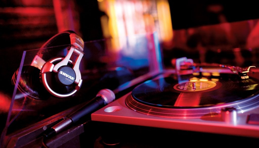 listening to music