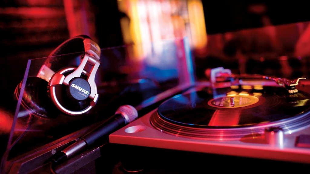 listening to music