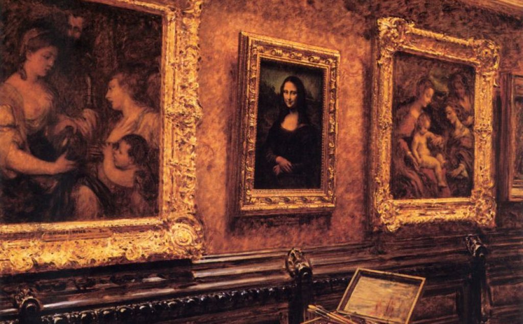 Louis_Beroud_-_Mona_Lisa_au_Louvre_1911