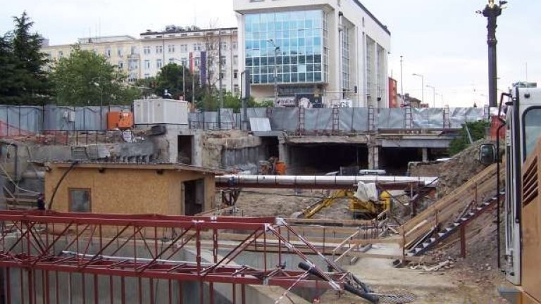 Разкопките около метрото за пореден път доведоха до интересни археологически открития