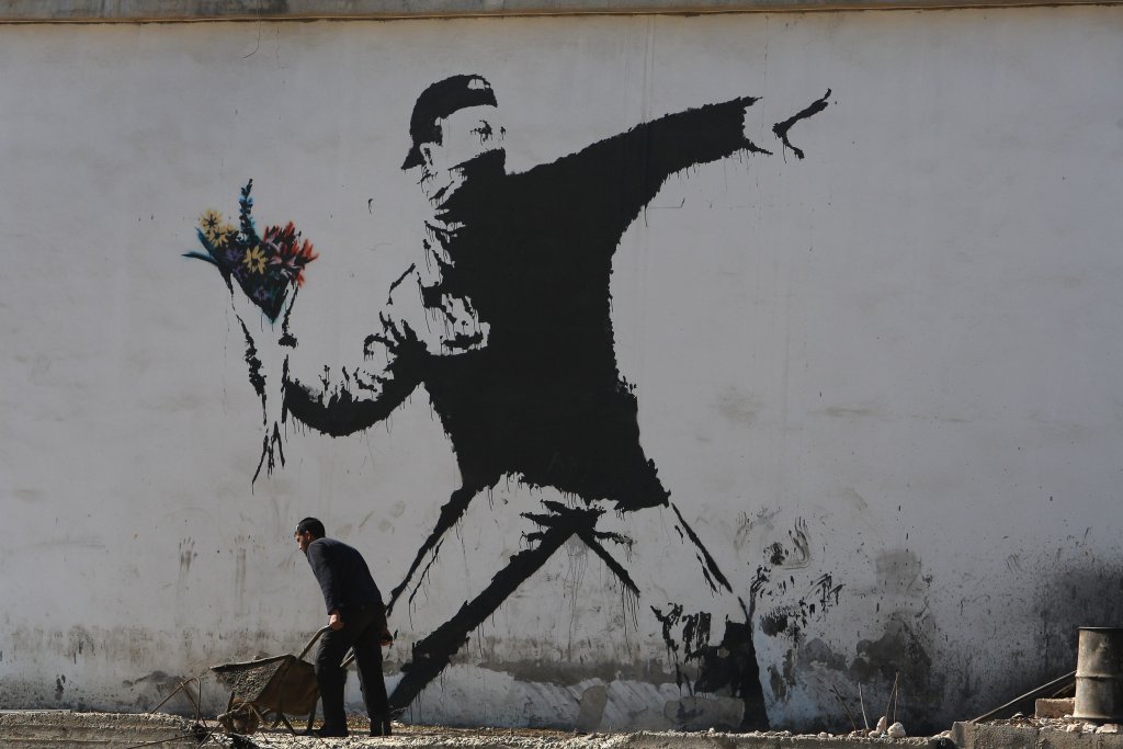 Banksy банкси, графити