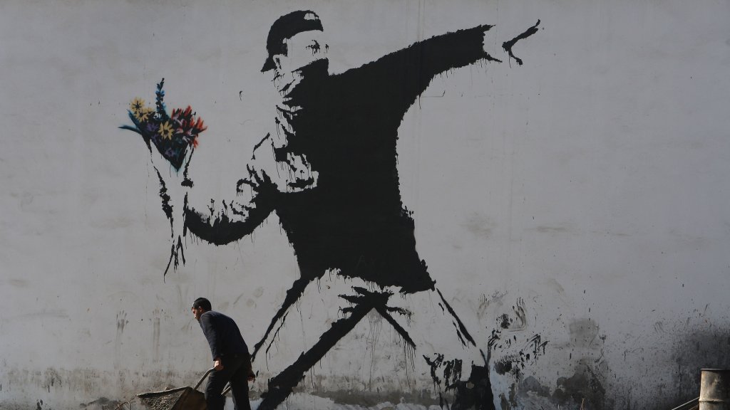 Banksy банкси, графити