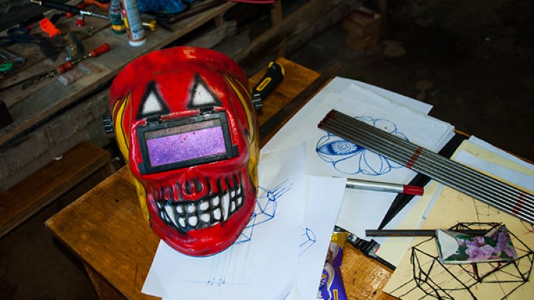 Малка находка във Фабриката за градско изкуство