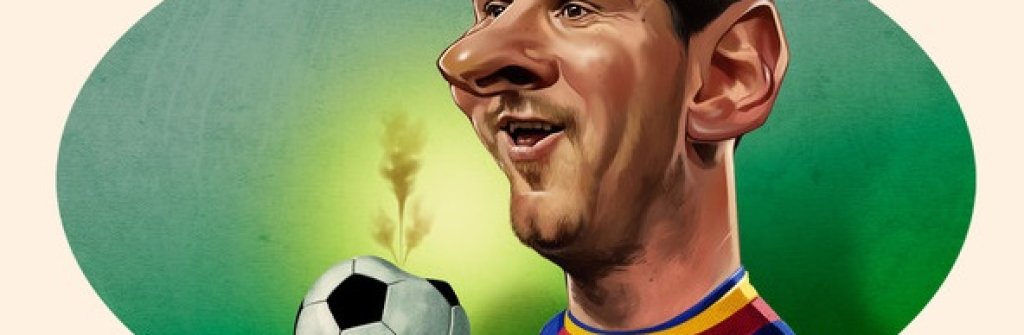 Messi Cartoon
