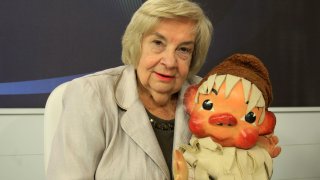 Тя беше човекът зад образа на куклата Педя човек - лакът брада