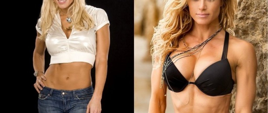 Тори Уилсън
Тори има две корици на Playboy, а след като сложи край на активната си кариера в кеча тя се насочи към фитнеса. Не е потвърдено, но феновете подозират, че тя си е направила корекции на носа и използва ботокс, за да съхрани младежкото си излъчване.