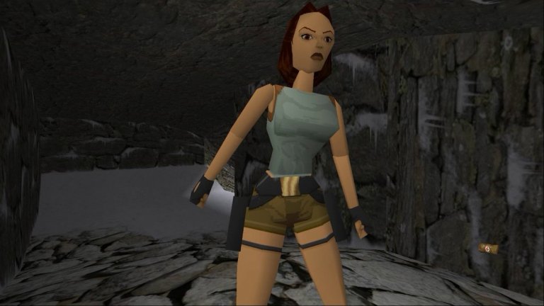 Tomb Raider 
Игрите, които се опитаха да предложат реалистична графика при премиерата си, най-много пострадаха от времето. На карикатурна графика в поредици като Mario и Donkey Kong може да се размине, но няма нищо като това през 2019 г. да видим ръбатите пикселизирани ръце на Лара Крофт, коeто да ни накара да си спомним колко далеч са стигнали компютърните анимации и графика.
Проблемът обаче не e само графиката. Играта е просто твърде трудна за управление. Т.нар. танк контрол е непосилен за сетивата ни във време, когато отдавна сме свикнали да боравим с десния стик, за да управляваме камерата.
Преработената версия поправя малко графиката и част от тромавия геймплей, така че играйте нея, че ако искате да посетите отново света на Лара Крофт и първия Tomb Raider. Оригиналът чисто и просто има твърде много проблеми.