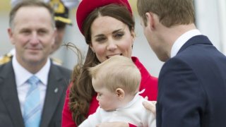 Prince William, Princess Catherine, Prince George