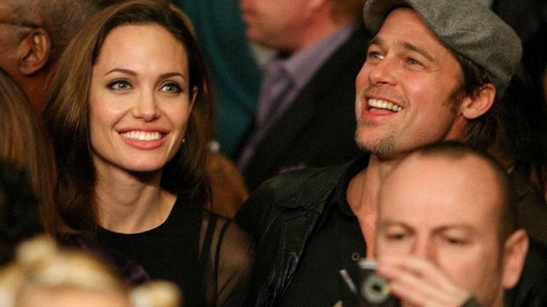 Анджелина Джоли и Брад Пит често са на трибуните за големите мачове, но не са само те...