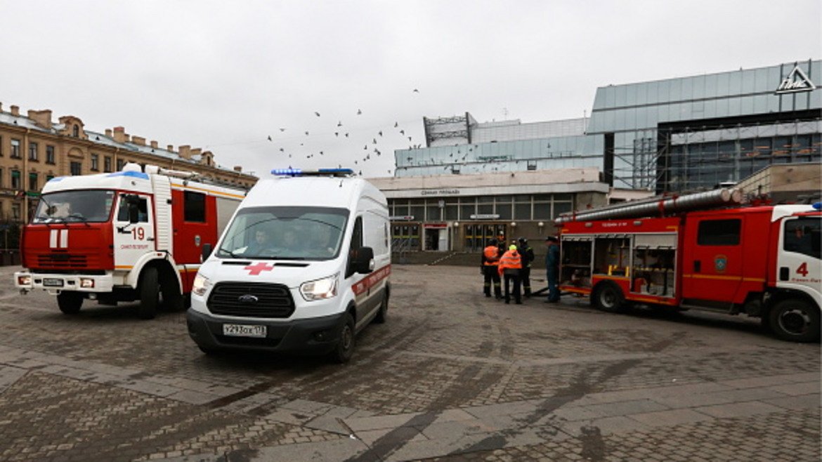  Взрив в метрото в Санкт Петербург