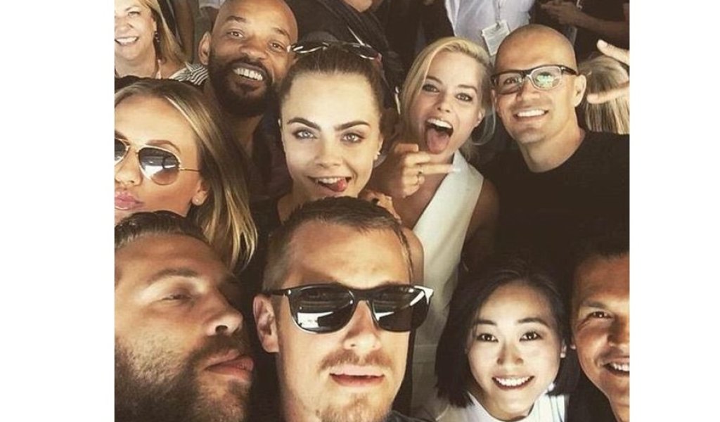 Първо селфи на Suicide Squad по време на Comic Con