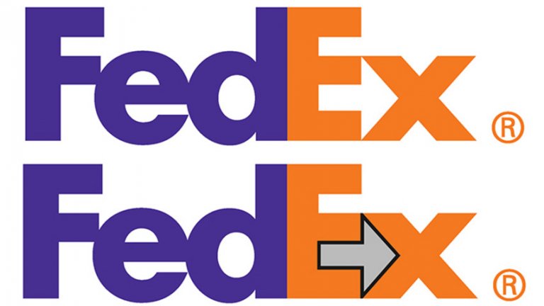 Логото на FedEx, 1994 г. 
Дизайнер: Линдън Лийдър

През 1994 г. графичният дизайнер Линдън Лийдър получава поръчка за изработката на ново лого за логистичната компания Federal Express. За целите на проекта решава да експериментира с два от любимите си шрифтове - Futura Bold и Univers 67. След като съкращава двете думи от името на компанията до FedEx, изведнъж обръща внимание, че в логото се появява стрела. Логото на FedEx е една от най-успешните случайности в историята на графичния дизайн. Едва ли някога ще бъде заменено, но със сигурност няма да бъде подобрено.