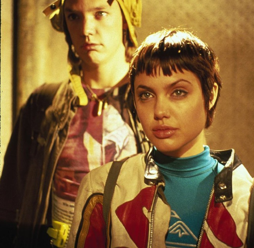 Анджелина Джоли в „Хакери“ , 1995
