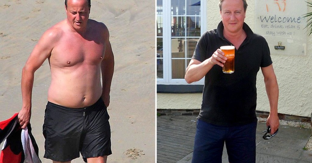 04 Politicians on holiday -david cameron