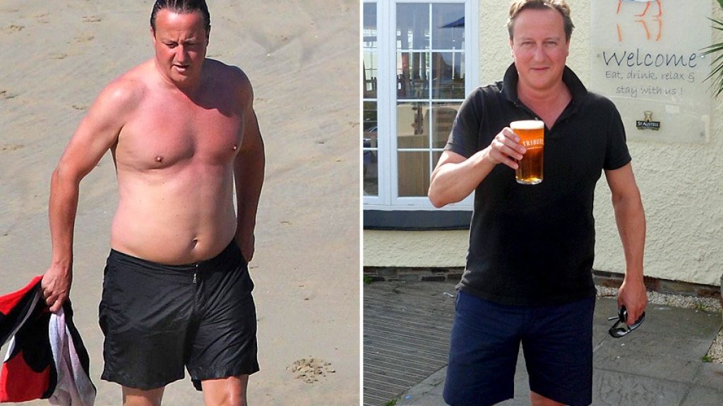 04 Politicians on holiday -david cameron