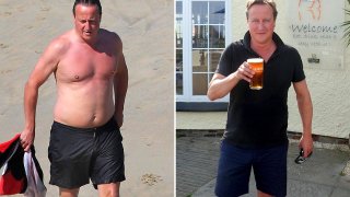 04 Politicians on holiday -david cameron