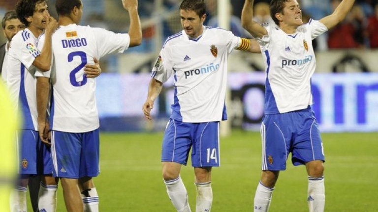 Сарагоса през 2011-а спечели решителния мач с Леванте и се спаси. Габи и Ерера играха в двубоя.