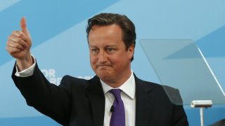 Prime Minister David Cameron Visits Nuneaton