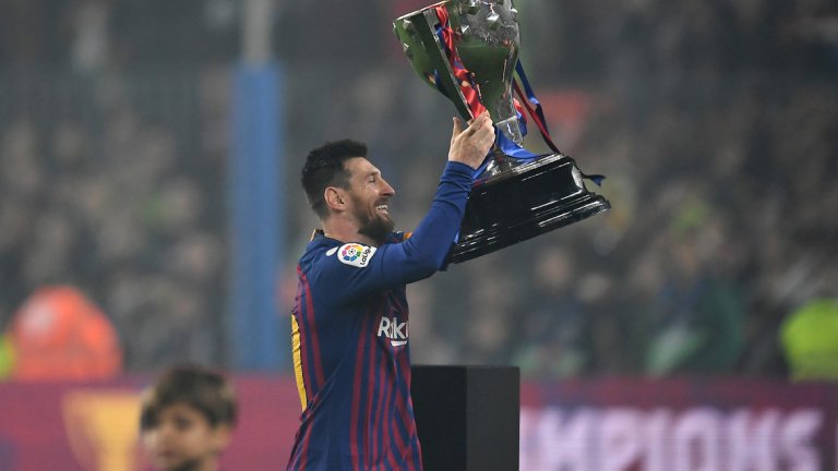 Лео Меси вдига титлата на Испания, която е втора поредна за Барселона. В останалите топ първенства на Европа първенците също защитиха титлите си