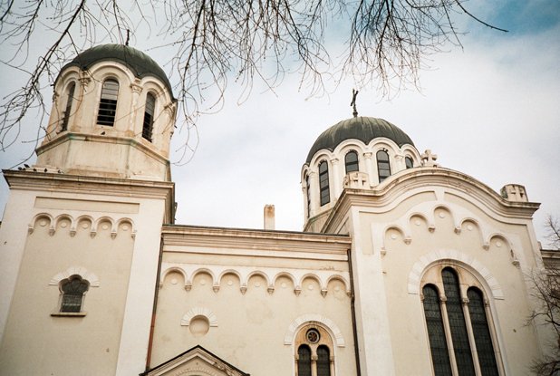 Църквата "Св. Георги Победоносец", където ще бъде поставен паметникът