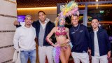 Бразилските звезди от "Левски" гостуваха на Palms Carnival